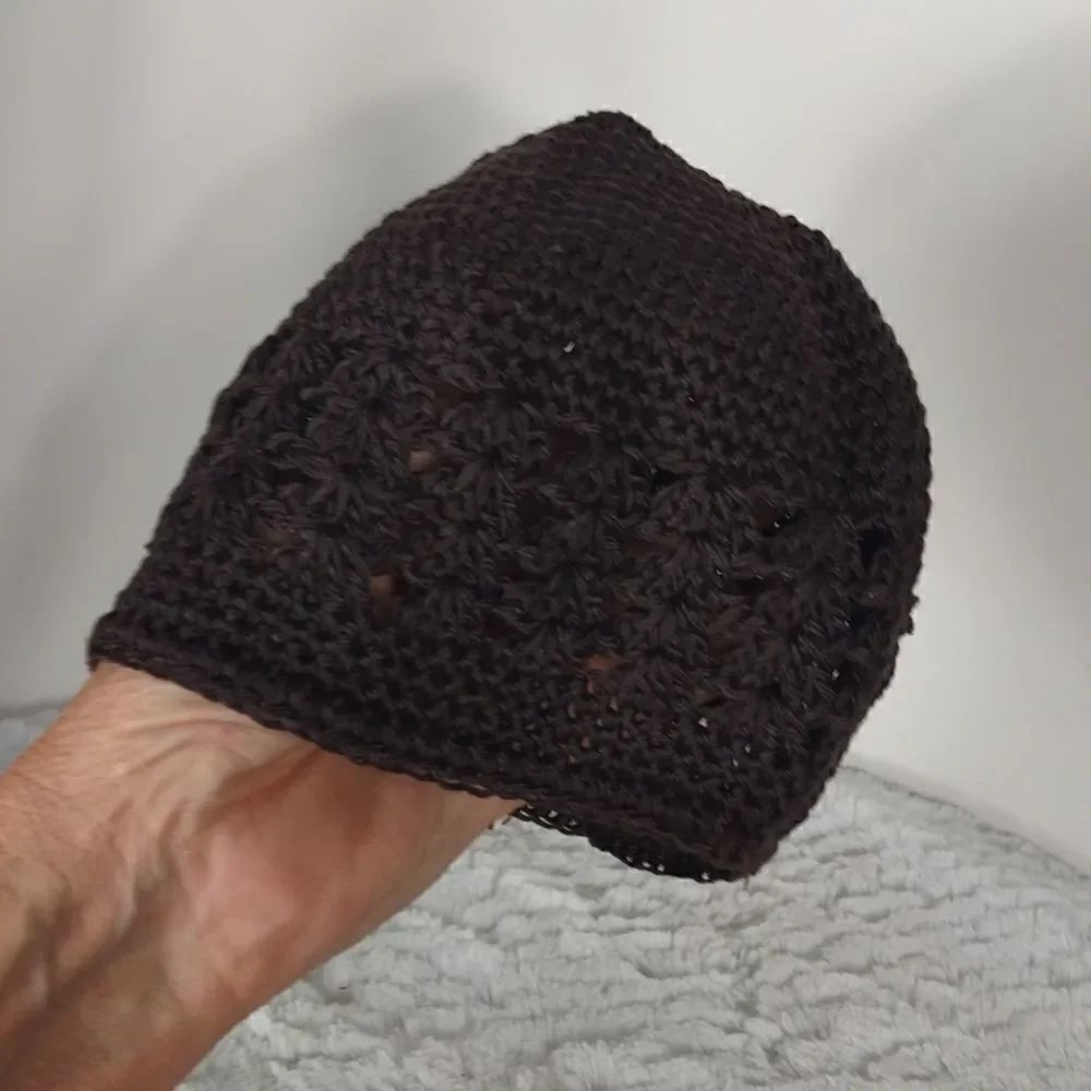Handmade Crocheted Baby Beanie - Picture 2 of 4